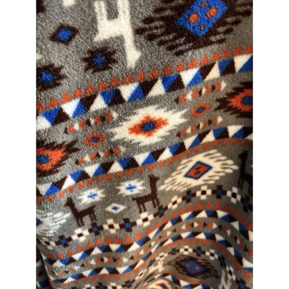 Southern Marsh Pullover Mens Fleece Multicolor Pattern Outdoors Quarter Zip, XL - Picture 4 of 6